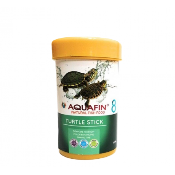 Image showcasing KW Zone Aquafin Turtle Stick Food – 500 ml | Floating Calcium-Rich ...